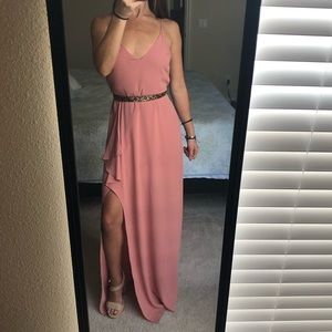 Beautiful peach dress